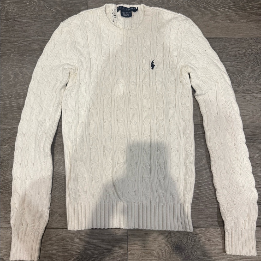 Ralph Lauren Ivory Knit Pullover
